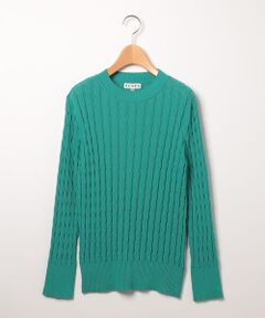 SCAPA Lサイズ / スキャパエルサイズ ニット・セーター | エアリーケーブルニット