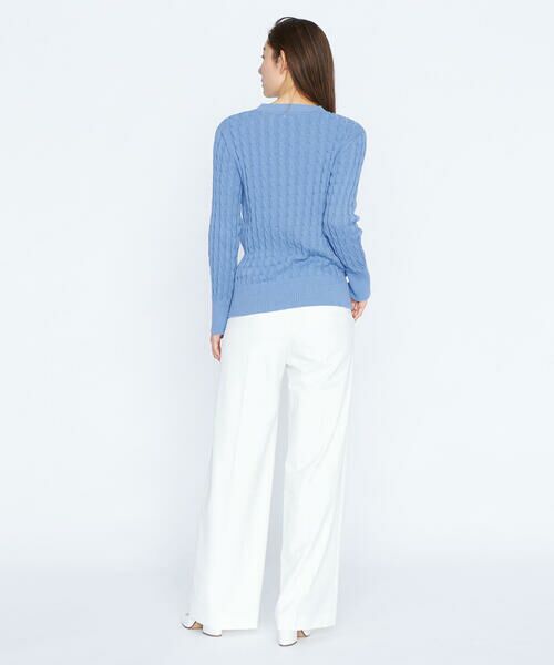 SCAPA Lサイズ / スキャパエルサイズ ニット・セーター | エアリーケーブルニット | 詳細5