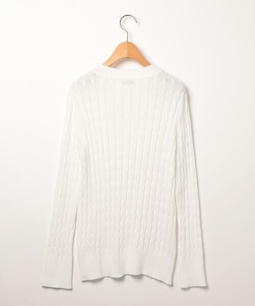 SCAPA Lサイズ / スキャパエルサイズ ニット・セーター | エアリーケーブルニット | 詳細14