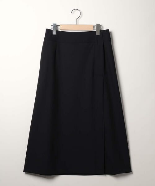 SCAPA Lサイズ / スキャパエルサイズ ミニ・ひざ丈スカート | リオストレッチスカート（ネイビー）