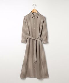 SCAPA Lサイズ / スキャパエルサイズ ドレス | ツイルストライプワンピース