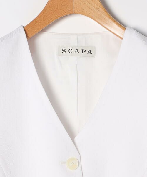 SCAPA Lサイズ / スキャパエルサイズ テーラードジャケット | トリアセドライツイルベスト | 詳細5