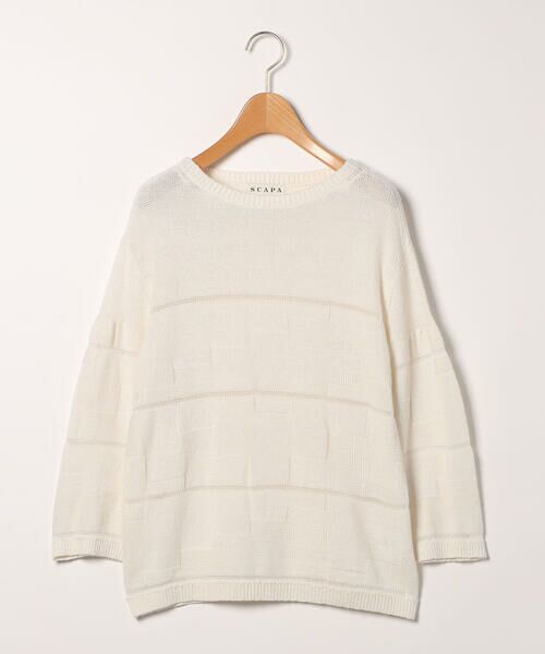 SCAPA Lサイズ / スキャパエルサイズ ニット・セーター | ノウ゛ァニットプルオーバー | 詳細6