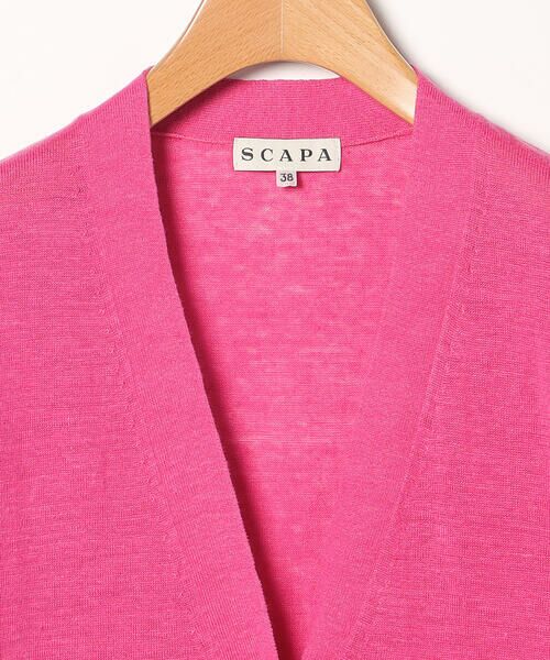 SCAPA Lサイズ / スキャパエルサイズ ニット・セーター | テンダーリネンニットロングカーディガン | 詳細11
