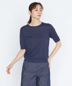 SCAPA Lサイズ / スキャパエルサイズ ニット・セーター | テンダーリネンニット半袖ニット