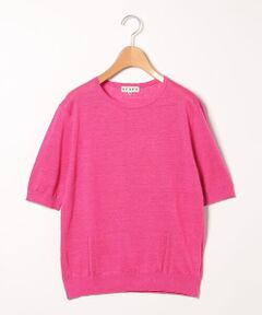 SCAPA Lサイズ / スキャパエルサイズ テンダーリネンＶネックニット SCAPA Lサイズ / スキャパエルサイズ （レディース） ニット