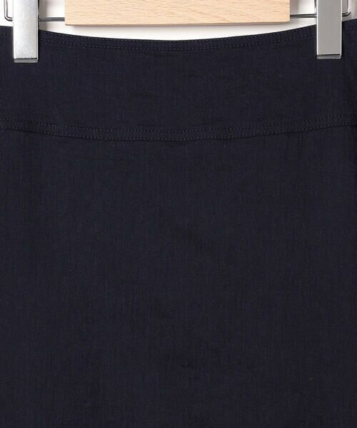 SCAPA Lサイズ / スキャパエルサイズ ミニ・ひざ丈スカート | ドライリネンストレッチスカート | 詳細2