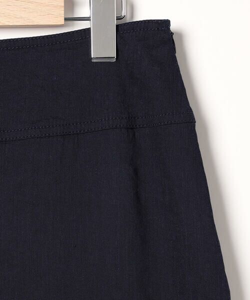 SCAPA Lサイズ / スキャパエルサイズ ミニ・ひざ丈スカート | ドライリネンストレッチスカート | 詳細4