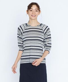 SCAPA Lサイズ / スキャパエルサイズ カットソー | トリニティボーダーラグランカットソー