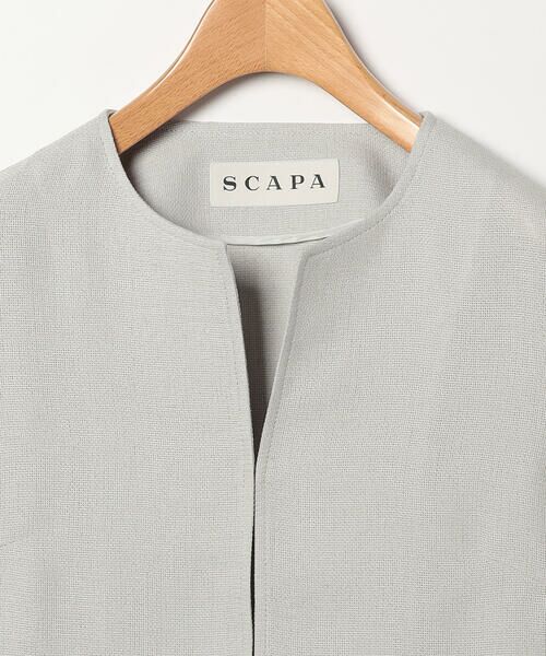 SCAPA Lサイズ / スキャパエルサイズ テーラードジャケット | エアリーメッシュジャケット | 詳細9