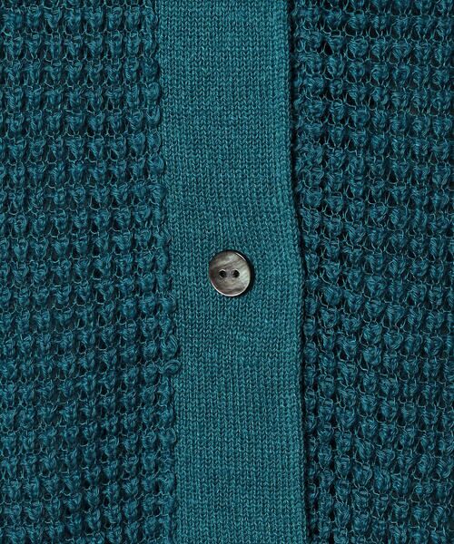 SCAPA Lサイズ / スキャパエルサイズ ニット・セーター | シアーリネンニットカーディガン | 詳細6