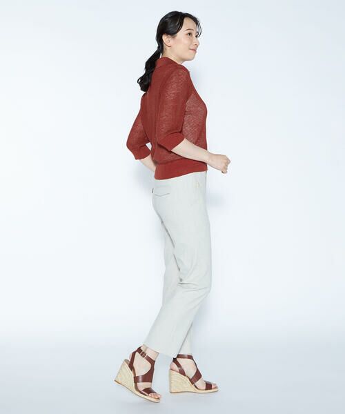SCAPA Lサイズ / スキャパエルサイズ ニット・セーター | シアーリネンニットカーディガン | 詳細13