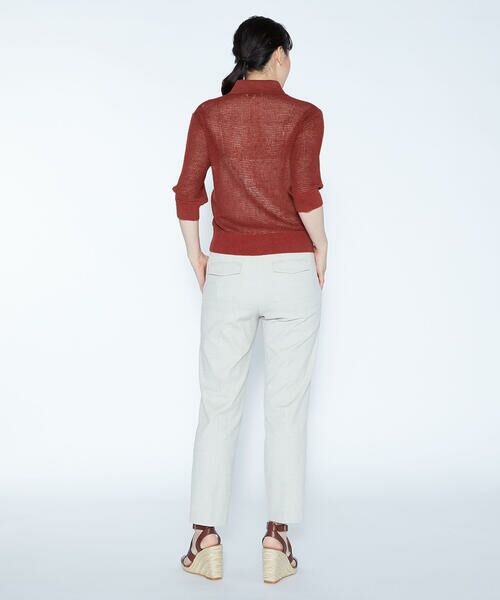 SCAPA Lサイズ / スキャパエルサイズ ニット・セーター | シアーリネンニットカーディガン | 詳細14