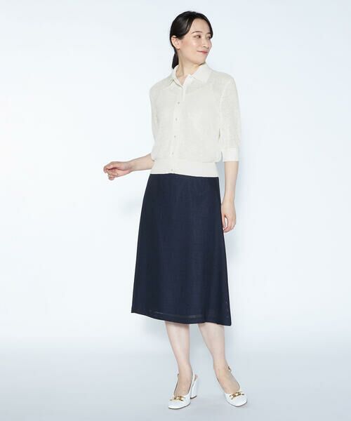 SCAPA Lサイズ / スキャパエルサイズ ニット・セーター | シアーリネンニットカーディガン | 詳細19