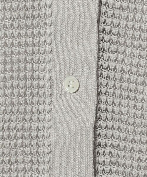 SCAPA Lサイズ / スキャパエルサイズ ニット・セーター | シアーリネンニットカーディガン | 詳細20