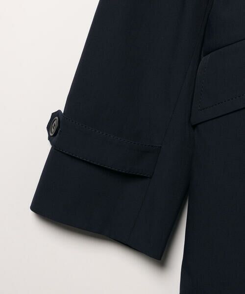 SCAPA Lサイズ / スキャパエルサイズ トレンチコート | シルキーシャンブレーコート | 詳細4