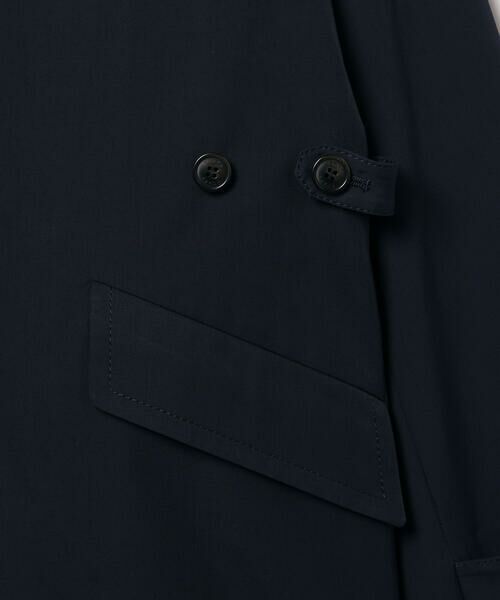 SCAPA Lサイズ / スキャパエルサイズ トレンチコート | シルキーシャンブレーコート | 詳細6