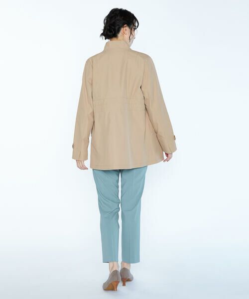 SCAPA Lサイズ / スキャパエルサイズ トレンチコート | シルキーシャンブレーコート | 詳細10