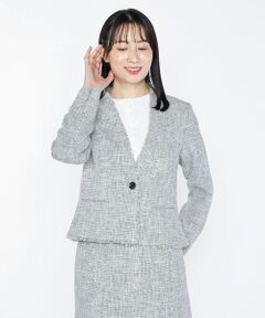 SCAPA Lサイズ / スキャパエルサイズ テーラードジャケット | スラブツィードジャケット