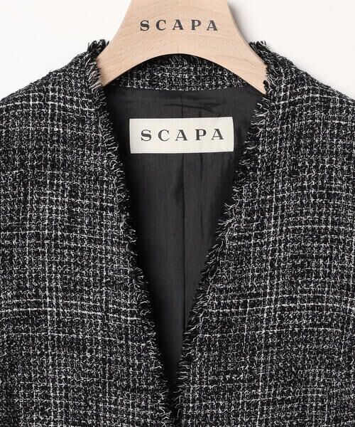 SCAPA Lサイズ / スキャパエルサイズ テーラードジャケット | スラブツィードジャケット | 詳細7