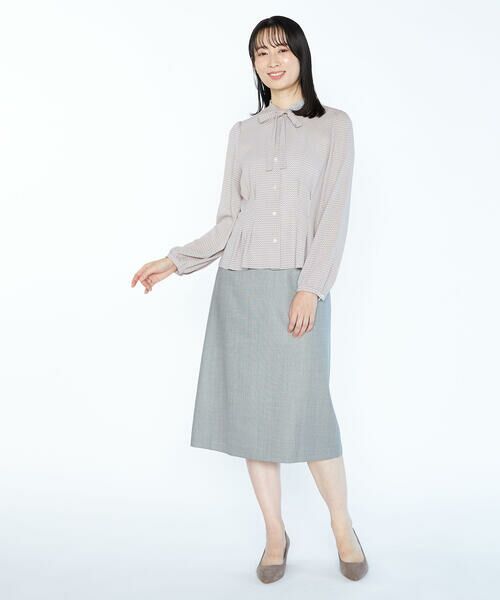 SCAPA Lサイズ / スキャパエルサイズ シャツ・ブラウス | ジオメトリック長袖ブラウス | 詳細2
