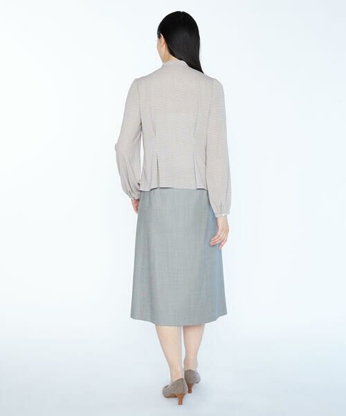 SCAPA Lサイズ / スキャパエルサイズ シャツ・ブラウス | ジオメトリック長袖ブラウス | 詳細4
