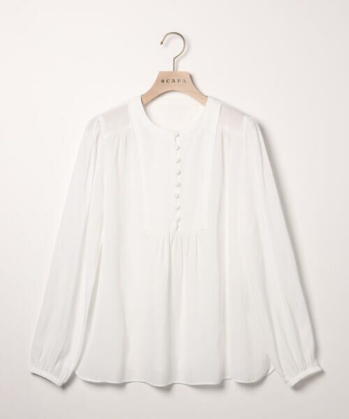 SCAPA Lサイズ / スキャパエルサイズ シャツ・ブラウス | パウダリードビーブラウス | 詳細12