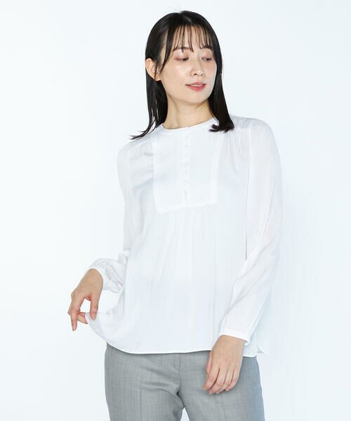SCAPA Lサイズ / スキャパエルサイズ シャツ・ブラウス | パウダリードビーブラウス | 詳細8