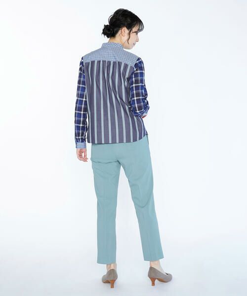 SCAPA Lサイズ / スキャパエルサイズ シャツ・ブラウス | チェックパッチワークブラウス | 詳細3