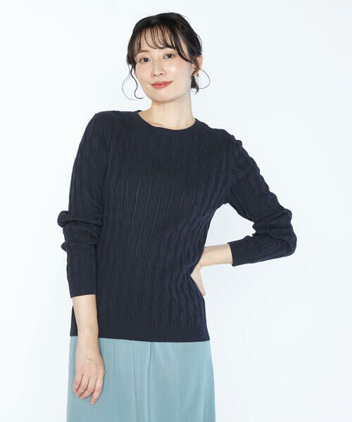 SCAPA Lサイズ / スキャパエルサイズ ニット・セーター | ベレケーブルプルオーバー | 詳細1