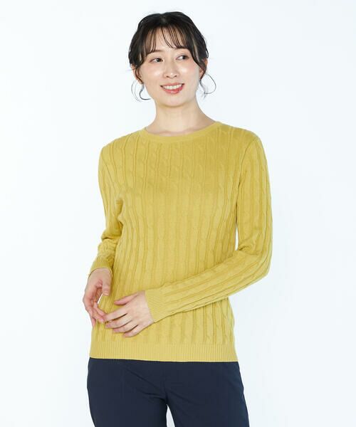 SCAPA Lサイズ / スキャパエルサイズ ニット・セーター | ベレケーブルプルオーバー | 詳細8