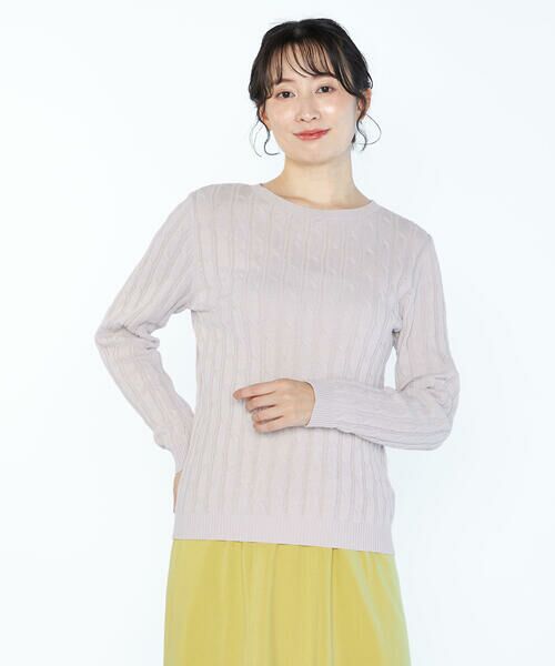 SCAPA Lサイズ / スキャパエルサイズ ニット・セーター | ベレケーブルプルオーバー | 詳細16