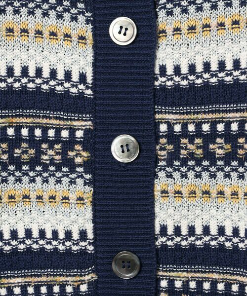 SCAPA Lサイズ / スキャパエルサイズ ニット・セーター | プランタンフェアアイルカーディガン | 詳細6