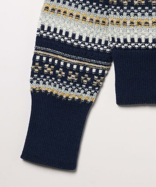 SCAPA Lサイズ / スキャパエルサイズ ニット・セーター | プランタンフェアアイルカーディガン | 詳細4