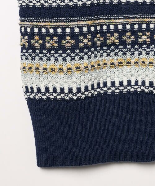 SCAPA Lサイズ / スキャパエルサイズ ニット・セーター | プランタンフェアアイルカーディガン | 詳細5