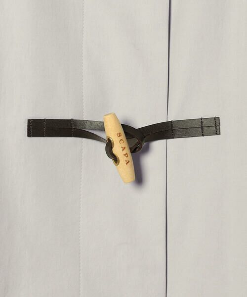 SCAPA Lサイズ / スキャパエルサイズ トレンチコート | エアリーツイルコート | 詳細12