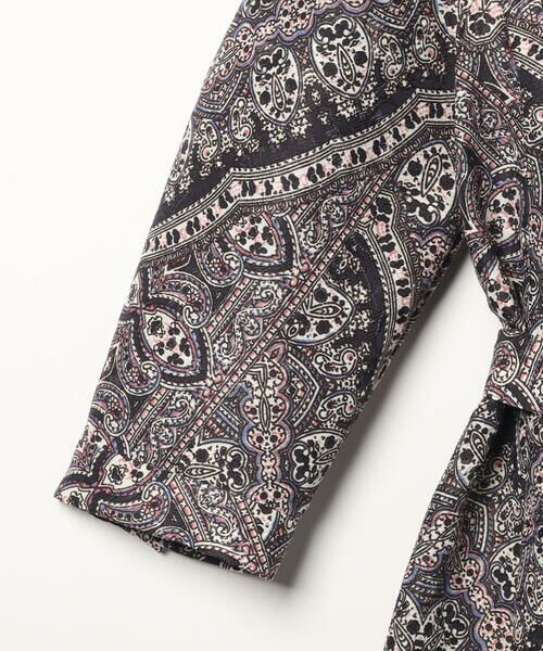 SCAPA Lサイズ / スキャパエルサイズ ドレス | ジャカードサラサ六分袖ワンピース | 詳細5