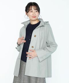 SCAPA Lサイズ / スキャパエルサイズ トレンチコート | コットンタッサーフード付きコート