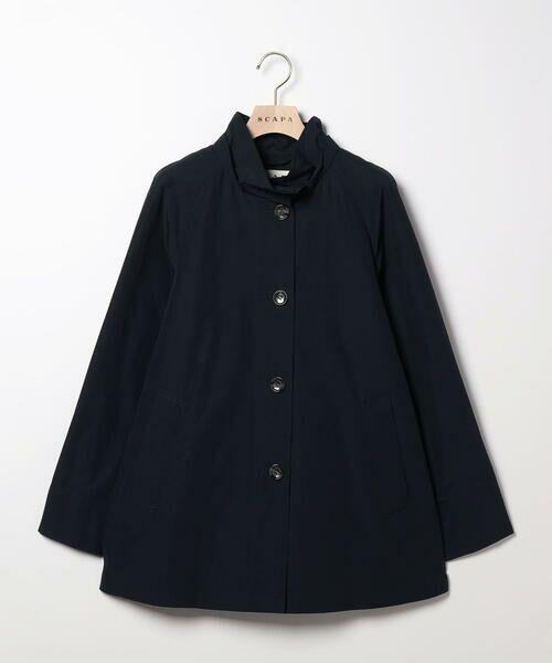 SCAPA Lサイズ / スキャパエルサイズ トレンチコート | コットンタッサーフード付きコート | 詳細2