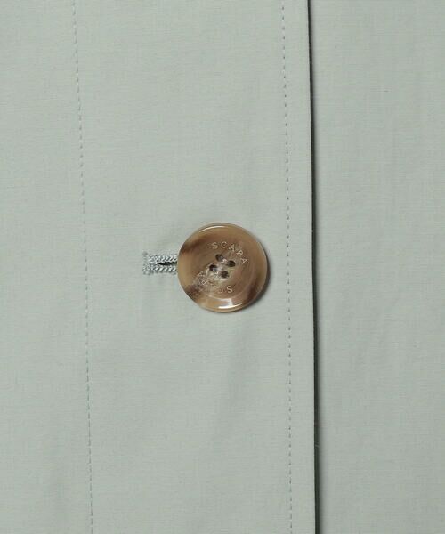 SCAPA Lサイズ / スキャパエルサイズ トレンチコート | コットンタッサーフード付きコート | 詳細15