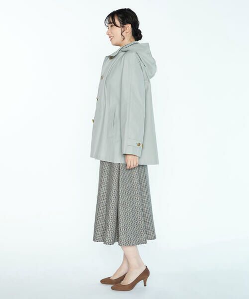 SCAPA Lサイズ / スキャパエルサイズ トレンチコート | コットンタッサーフード付きコート | 詳細10