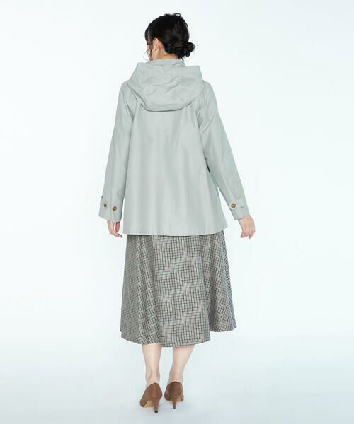 SCAPA Lサイズ / スキャパエルサイズ トレンチコート | コットンタッサーフード付きコート | 詳細11