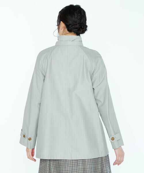 SCAPA Lサイズ / スキャパエルサイズ トレンチコート | コットンタッサーフード付きコート | 詳細13