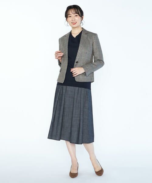 SCAPA Lサイズ / スキャパエルサイズ テーラードジャケット | ムーンチェックツィードジャケット | 詳細1