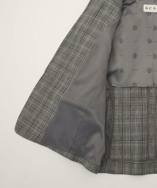 SCAPA Lサイズ / スキャパエルサイズ テーラードジャケット | ムーンチェックツィードジャケット | 詳細12