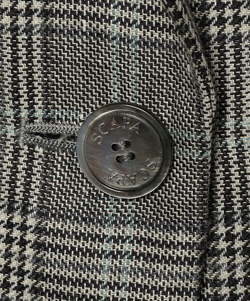 SCAPA Lサイズ / スキャパエルサイズ テーラードジャケット | ムーンチェックツィードジャケット | 詳細11