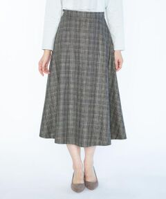 ムーンチェックツィードスカート