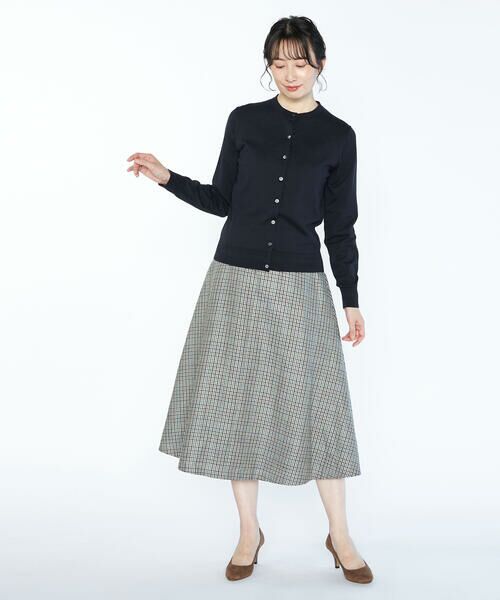 SCAPA Lサイズ / スキャパエルサイズ ニット・セーター | コットンハイゲージカーディガンニット | 詳細1