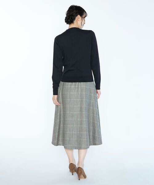 SCAPA Lサイズ / スキャパエルサイズ ニット・セーター | コットンハイゲージカーディガンニット | 詳細3