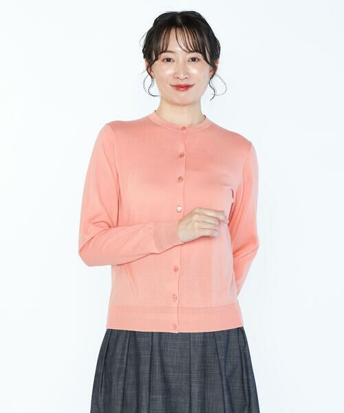 SCAPA Lサイズ / スキャパエルサイズ ニット・セーター | コットンハイゲージカーディガンニット | 詳細13